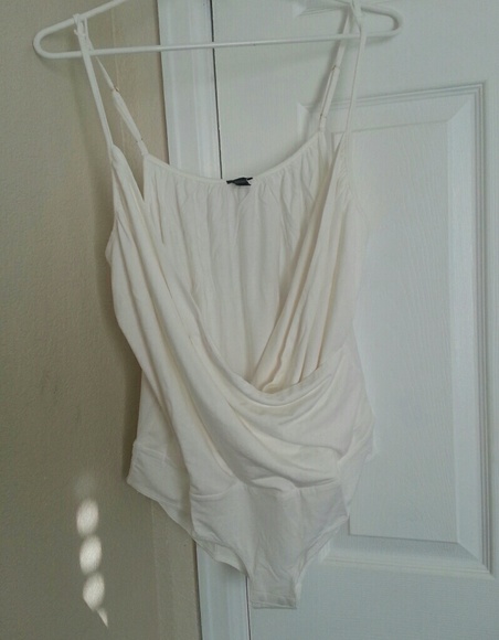 J. Crew Tops - J.CREW DRAPEY WRAP-FRONT CAMI BODYSUIT